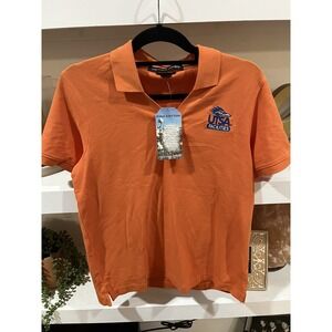 Women UTSA Roadrunner polo Facilities, Orange Size Medium